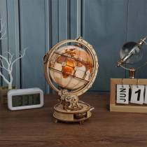 Maquette 3D - Globe terrestre lumineux