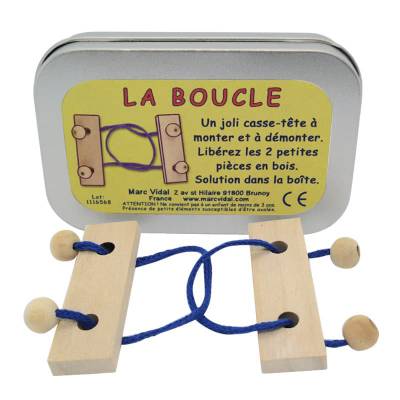 Casse-tte en bois - La boucle - Marc Vidal