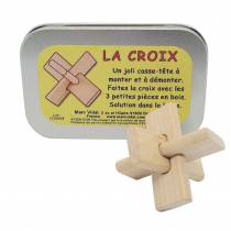 Casse-tête à monter et démonter coffret la croix