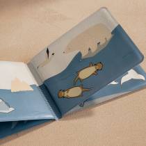 Page intérieure Livre de bain à colorier Animaux de la banquise Waylon - Liewood