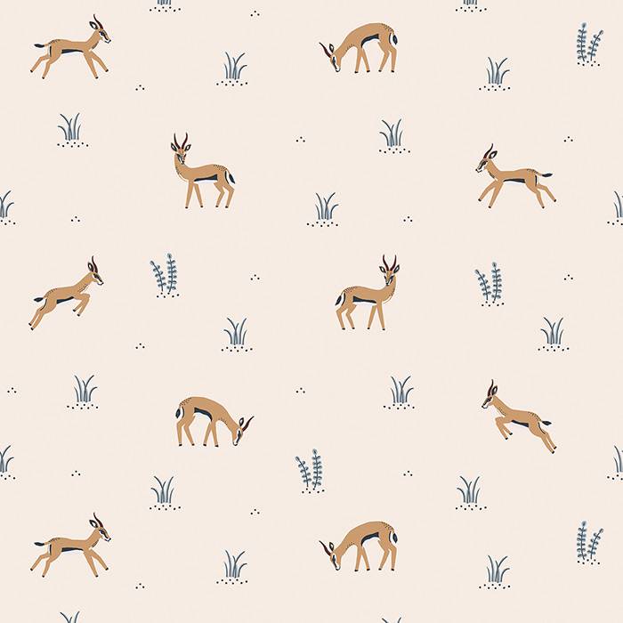 Papier peint Gazelles - 10 m