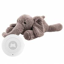 Peluche apaisante musicale rechargeable George lÉléphant Flow Amsterdam - sons apaisants pour bébé