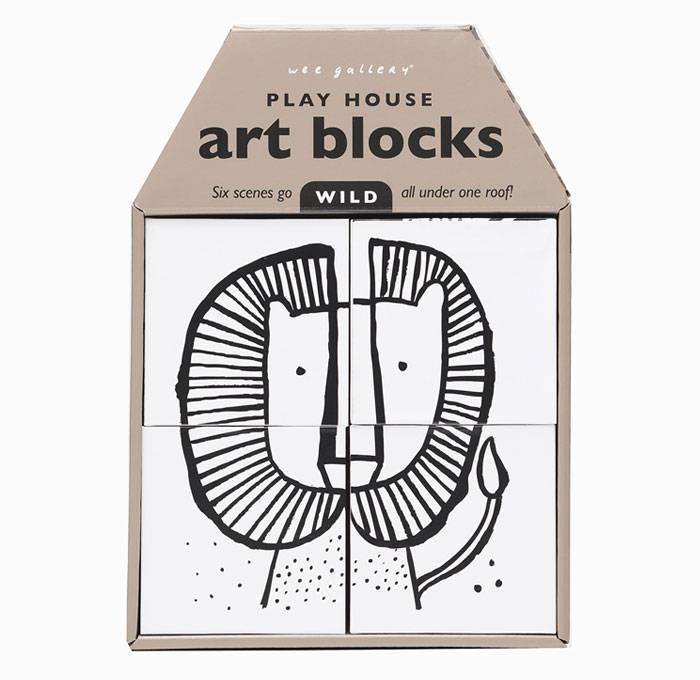 Play house - Art blocks WILD - Wee Gallery