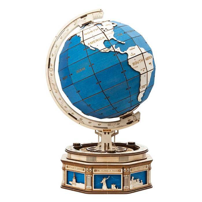 Maquette 3D - Globe terreste