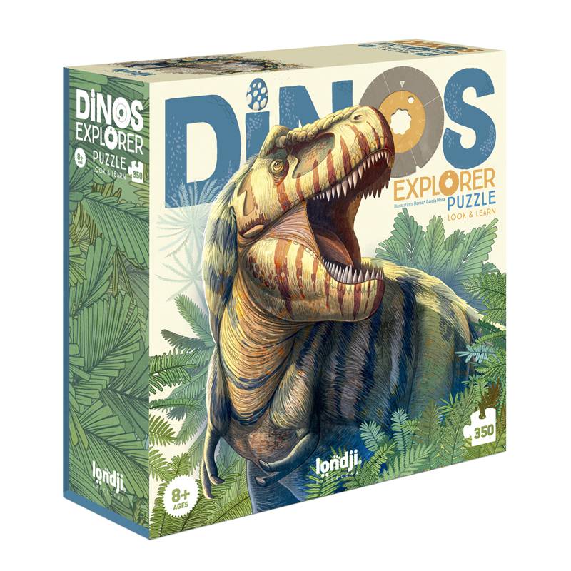 Puzzle 350 pièces Dinos Explorer - Londji