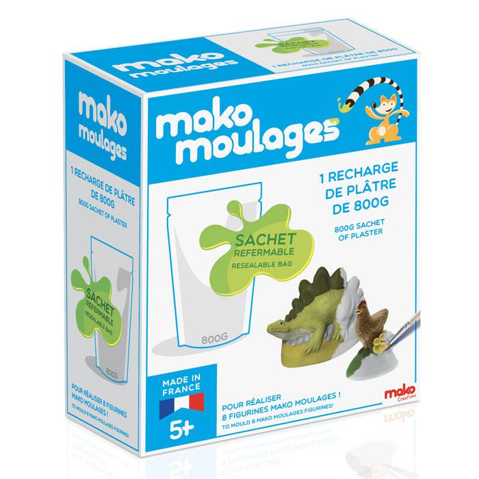 Mako moulages - Recharge plâtre 800 gr