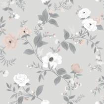 lilipinso-papier-peint-intisse-roses-sur-fond-gris