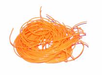 Scoubidou Orange fluo - le brin de 150 cm