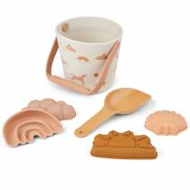 Set de plage silicone Gilma - Rose - Liewood