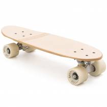 Skateboard en érable naturel imaginé par Banwood