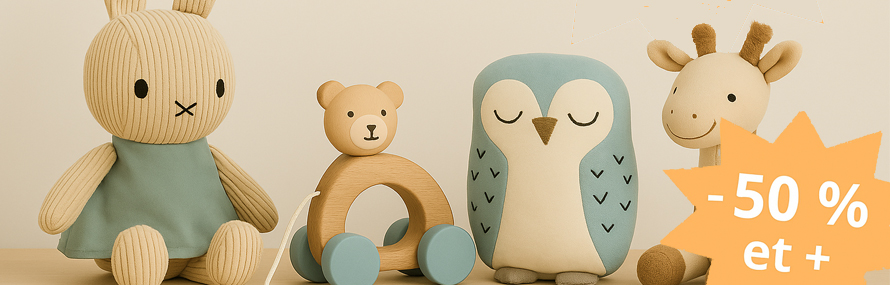 Sélection d'articles de jeux jouets bébé enfant ado à -50%