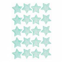 deco-enfant-stickers-etoiles-turquoises