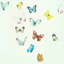 Stickers papillons aquarelle - Grand