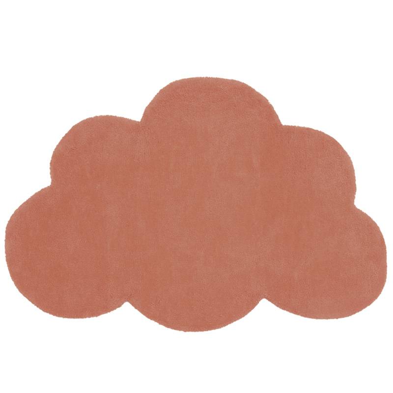 Tapis coton Nuage Terracotta