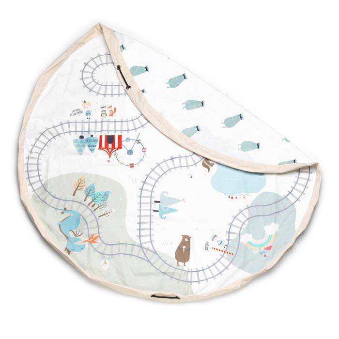 Sac rangement / Tapis - Train Ours - Play and Go