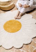 Tapis coton Fleur de camomille - 100 cm