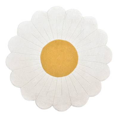 Tapis coton Fleur de camomille - 100 cm