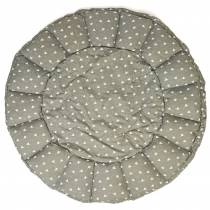Tapis déveil évolutif contour relevable gris vert motif oiseaux  Bloom Birds  Play & Go