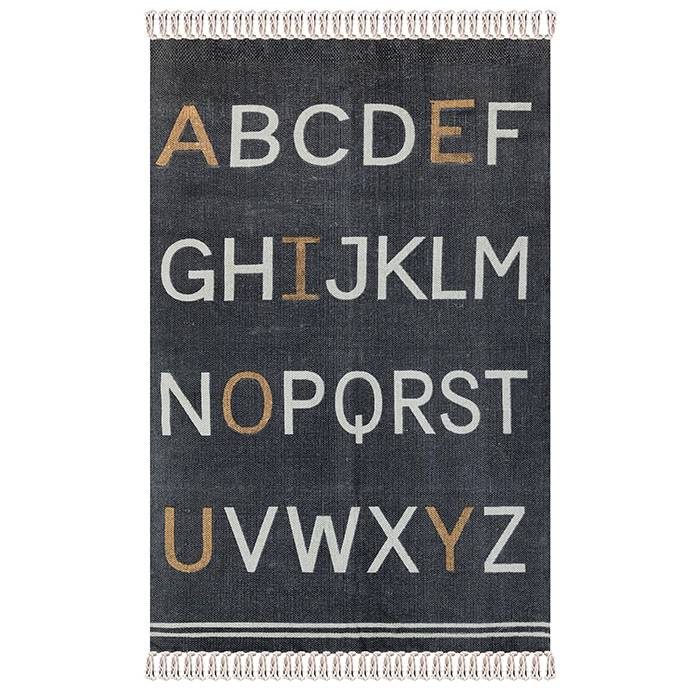 Tapis Alphabet gris - AFK Living