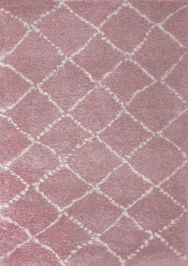 Tapis Shaggy Nomad Rose