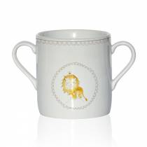 Tasse Porcelaine de Limoges - Lion