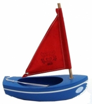 Tirot-bateau-17cm-thonier-bleu