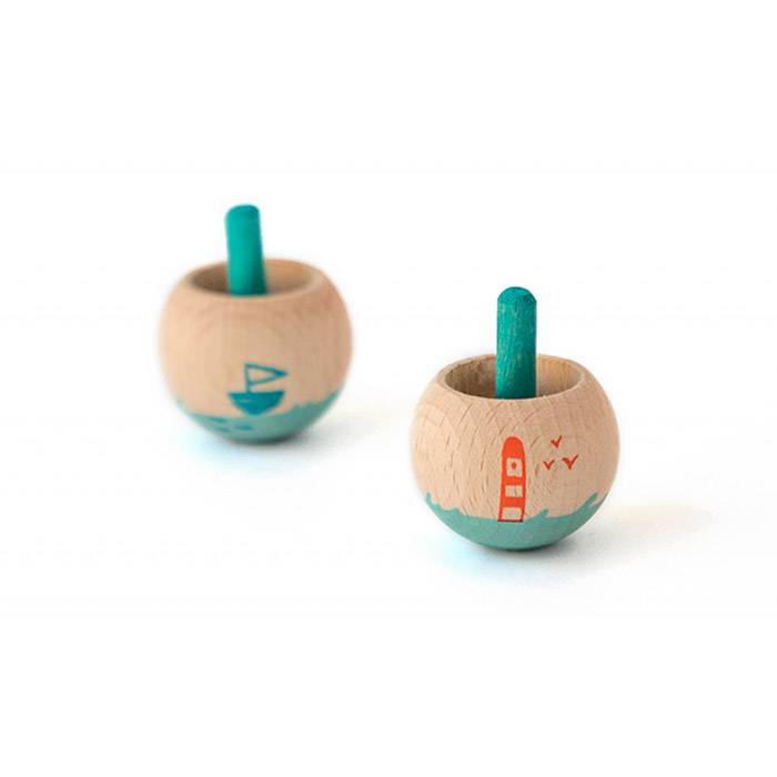 Toupie En Bois Pour Les Enfants Des 3 Ans