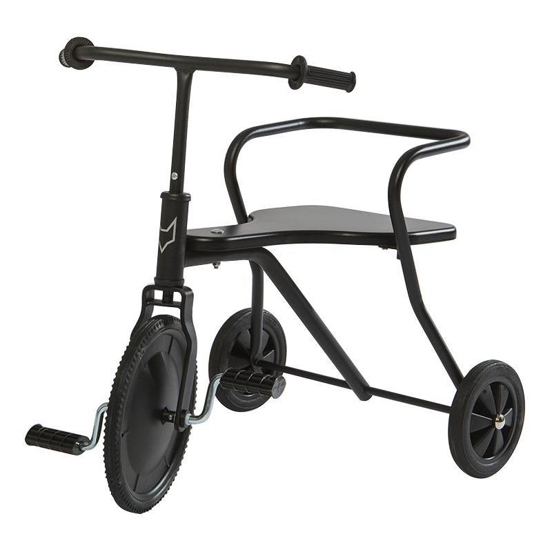 Tricycle en métal Noir