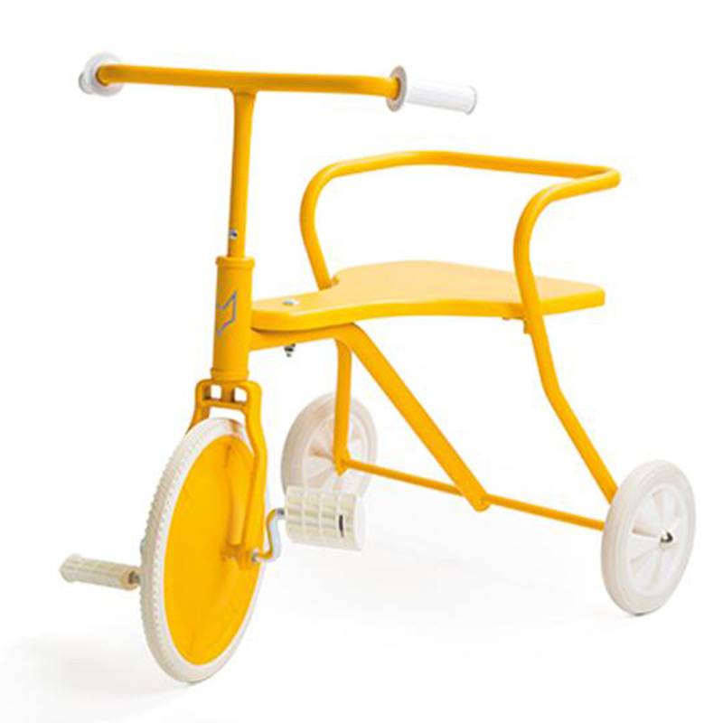 Tricycle en métal Jaune - Edition limitée