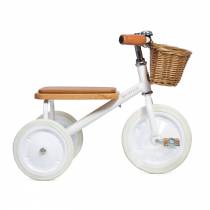 Tricycle-design-vintage-blanc