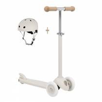 Trottinette & casque - ivoire- Banwood