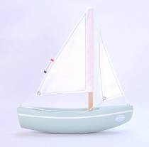 Voilier Sloop 21 cm - Coque Vert d'Eau