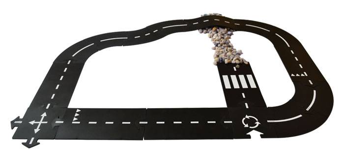 Circuit voiture flexible 16 pces - Expressway - Way to Play