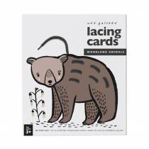 6-cartes-a-lacer-theme-animaux-de-la-foret-weegallery