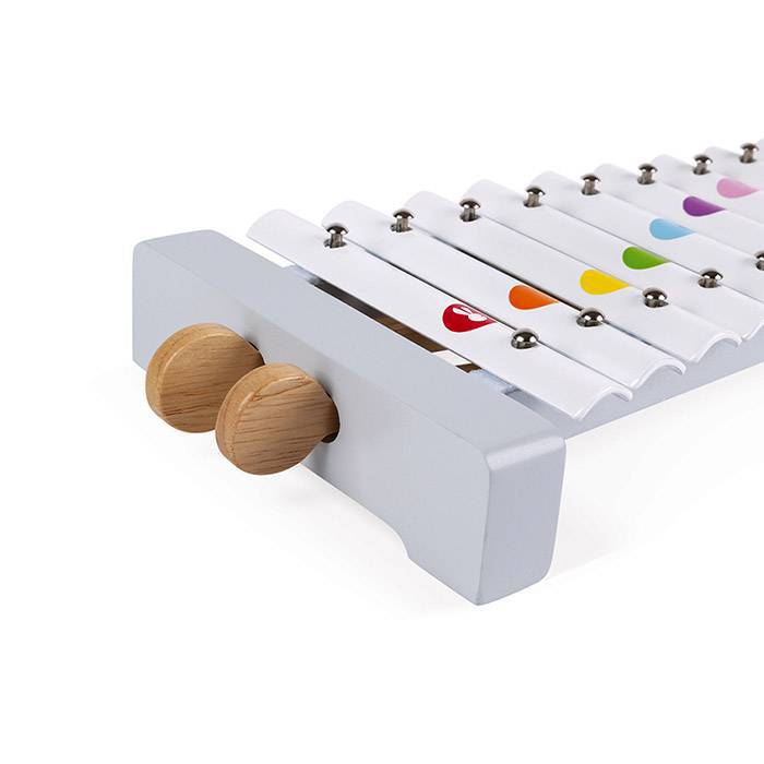 Bino Xylophone enfant grenouille bois/métal